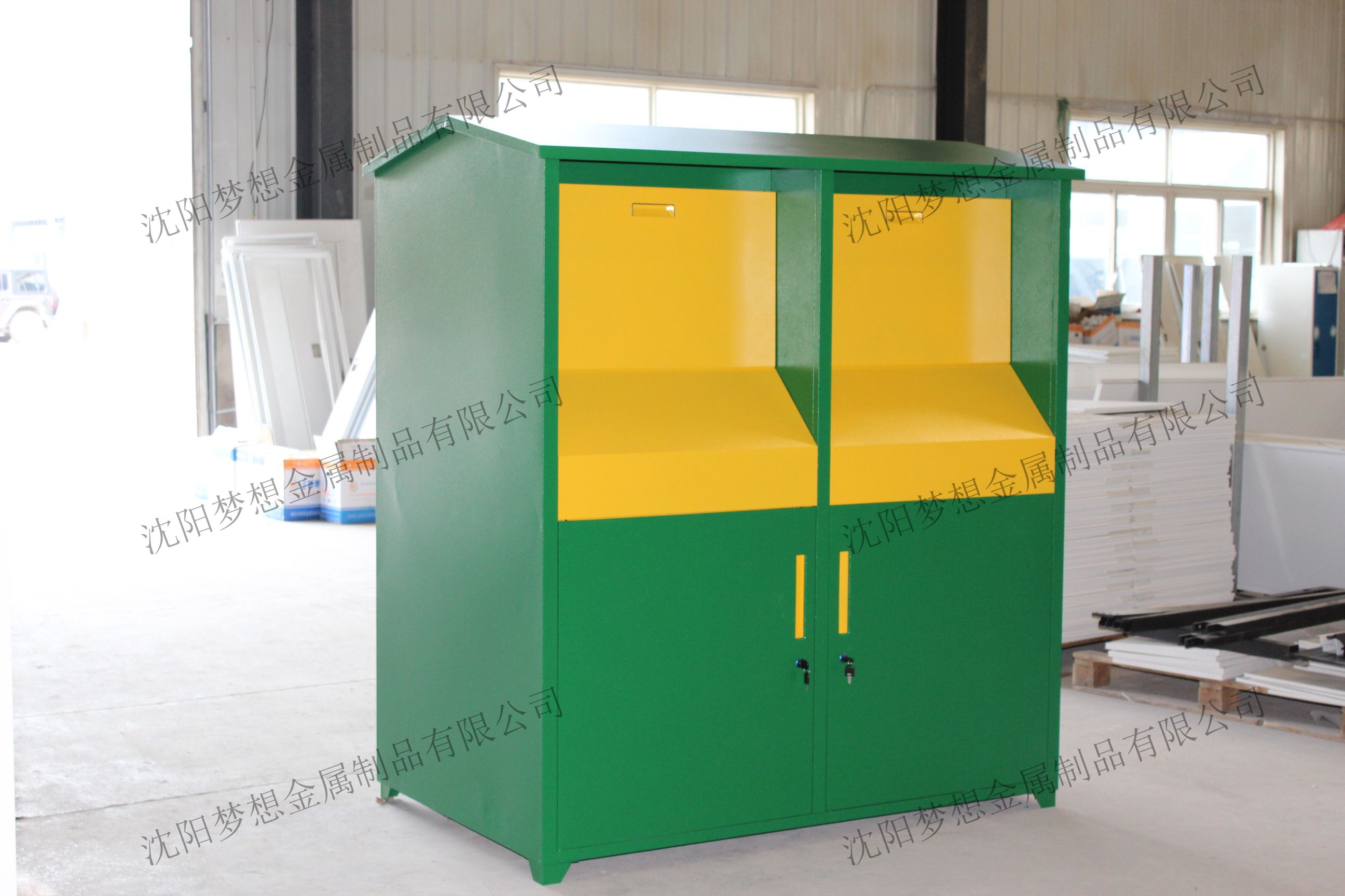 定制家具垃圾回收箱工程案例