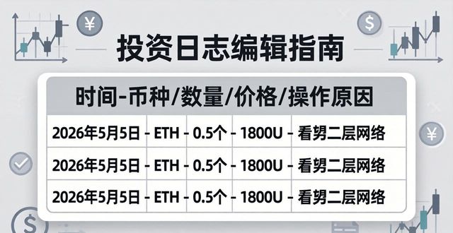 imToken官网下载1.0版 投资日志编辑指南